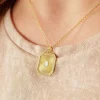 Online 45870 Augusta Jewellery Gold Plated Necklace - Opal Sunburst
