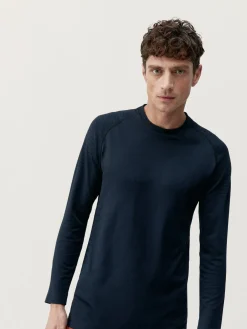 AGENCY01 Born Living Yoga Aral Long-Sleeved T-Shirt - Black