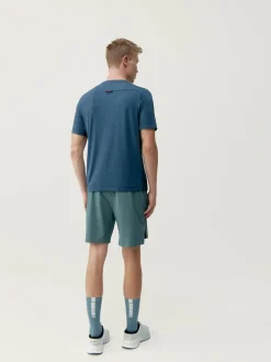 Outlet AGENCY01 Born Living Yoga Volta T-Shirt -Denim