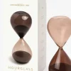 DESIGN01 Designworks Ink 15 Minute Hourglass - Smoky Quartz