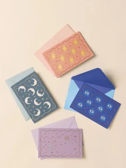 Best DESIGN01 Designworks Ink Celestial Notecards - 16 Assorted