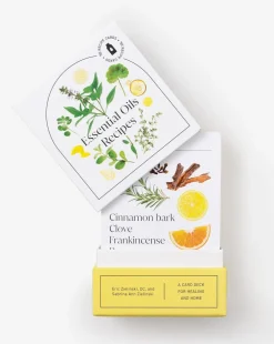 Outlet GBS&TB01 Essential Oils Recipes - a Card Deck for Healing and Home