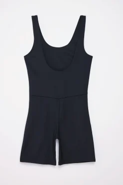Best EASEDK01 Girlfriend Collective Bike Unitard - Black