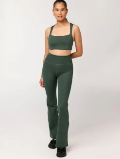 Outlet EASEDK01 Girlfriend Collective Compressive Flare Legging - Jungle