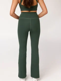Outlet EASEDK01 Girlfriend Collective Compressive Flare Legging - Jungle