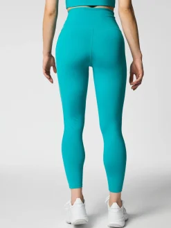 Clearance EASEDK01 Girlfriend Collective Compressive High Rise 7/8 Legging Peacock