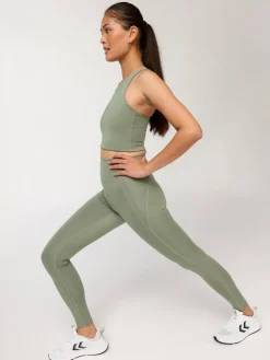 Online EASEDK01 Girlfriend Collective Compressive High-Rise Legging - Leaf