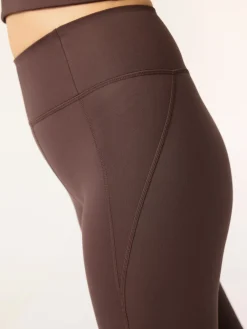 Clearance EASEDK01 Girlfriend Collective Compressive High-Rise Legging - Driftwood