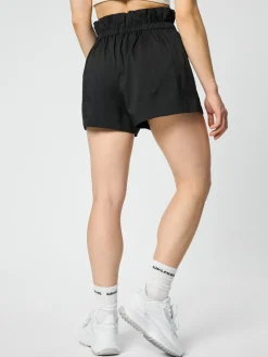 New EASEDK01 Girlfriend Collective Cora Pocket Shorts - Black