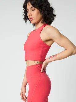 Online EASEDK01 Girlfriend Collective Dylan Bra - Geranium