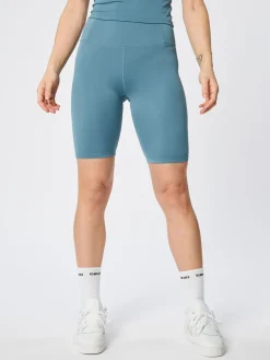 Discount EASEDK01 Girlfriend Collective Float High Rise Bike Shorts - Wave