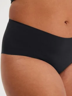 Sale EASEDK01 Girlfriend Collective High Rise Brief - Raven
