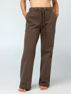 Hot EASEDK01 Girlfriend Collective Millie Straight Leg Sweatpant - Mink