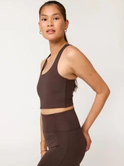 Hot EASEDK01 Girlfriend Collective Paloma Bra - Driftwood