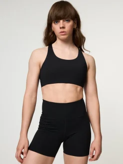 EASEDK01 Girlfriend Collective Simone High Support Bra - Black