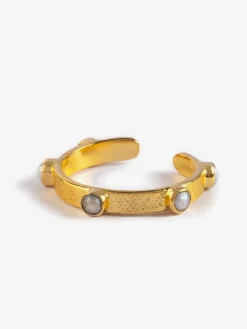 Discount GODDES01 Goddess Charms Crown Chakra Ring - Pearl