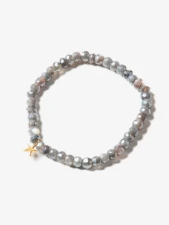 Online GODDES01 Goddess Charms Moon Stone Bracelet - Smoke