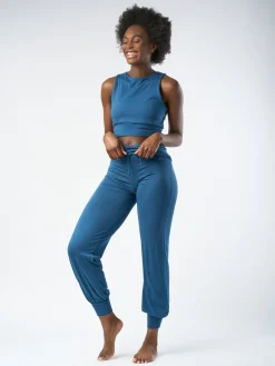 RESHOR01 Gossypium Aspire Light Pants - Sapphire