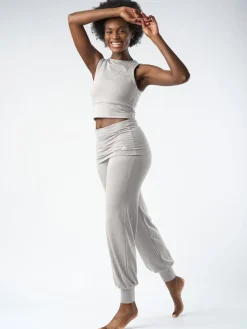 Best RESHOR01 Gossypium Aspire Light Pants - Marl Grey