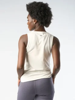 Outlet FINEKN03 Gossypium Freedom Yoga Vest - Natural