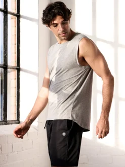 Best SINEAD01 Gossypium Men's Stretch Vest