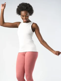Clearance RESHOR01 Gossypium Twist Yoga Vest - Natural