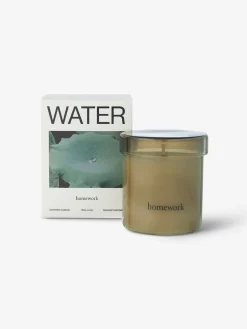 New HOMEWO01 Homework Regular Candle - Water