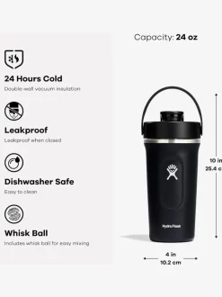 HYDROF01 Hydro Flask 710ml (24oz) Insulated Shaker Bottle - Surf