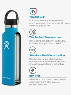 HYDROF01 Hydro Flask 621ml (21oz) Standard Mouth with Flex Cap - Trillium