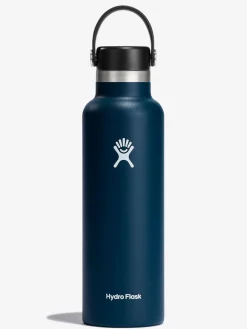 Discount HYDROF01 Hydro Flask 621ml (21oz) Standard Mouth with Flex Cap - Indigo