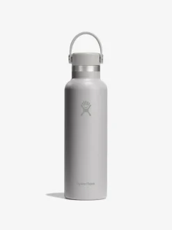 New HYDROF01 Hydro Flask 621ml (21oz) Standard Mouth Bottle with Flex Cap - Birch
