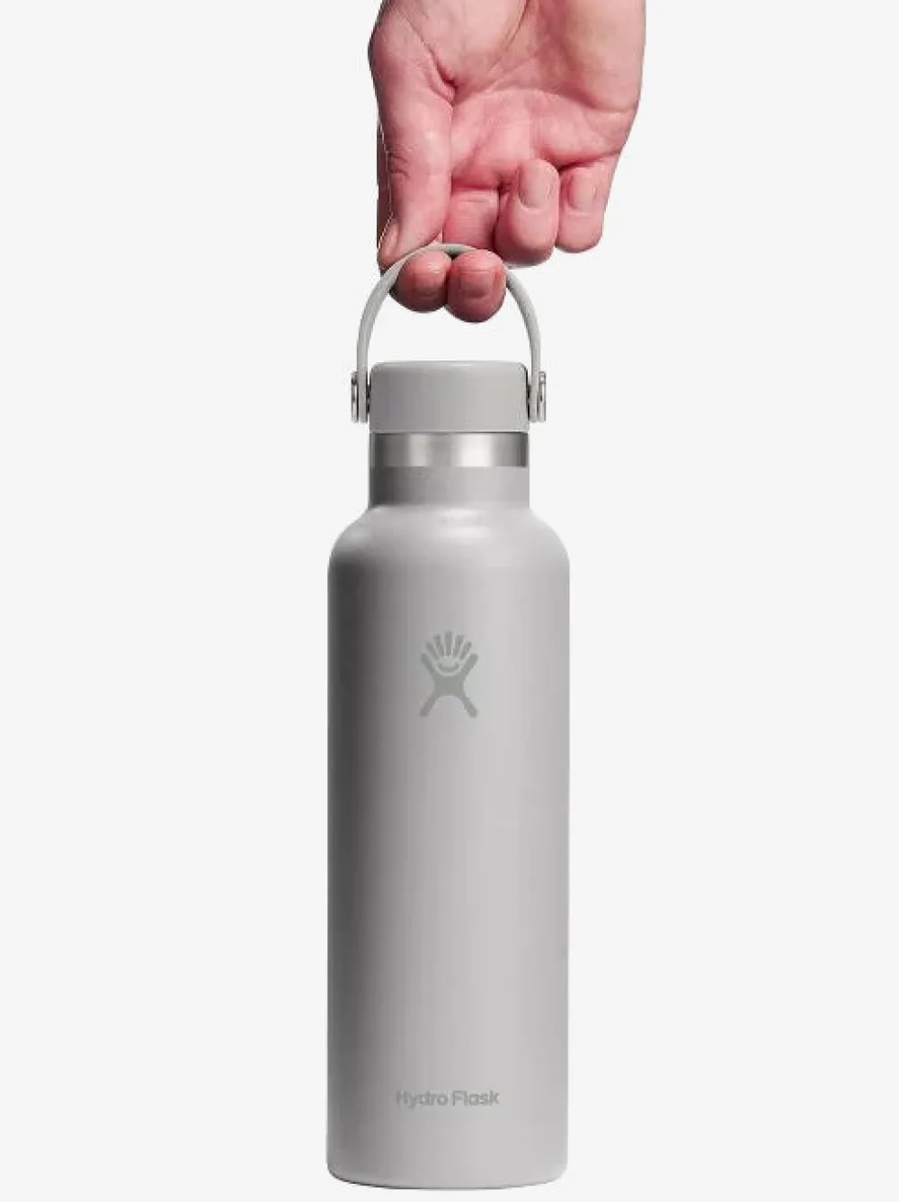 New HYDROF01 Hydro Flask 621ml (21oz) Standard Mouth Bottle with Flex Cap - Birch