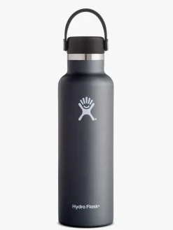 Sale HYDROF01 Hydro Flask 621ml (21oz) Standard Mouth with Flex Cap - Black