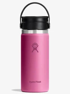 Clearance HYDROF01 Hydro Flask 473ml (16oz) Wide Mouth Bottle with Flex Sip Lid - Reef