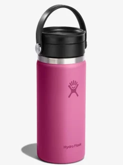 Clearance HYDROF01 Hydro Flask 473ml (16oz) Wide Mouth Bottle with Flex Sip Lid - Reef