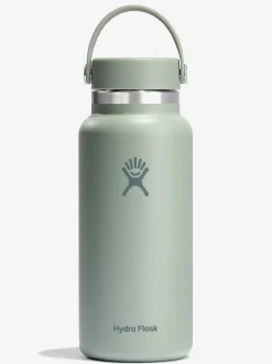Best HYDROF01 Hydro Flask 946ml (32oz) Wide Mouth with Flex Cap - Agave