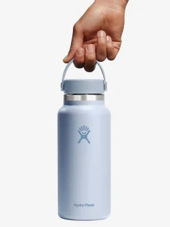 New HYDROF01 Hydro Flask 946ml (32oz) Wide Mouth Bottle with Flex Cap - Surf