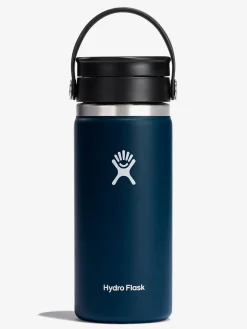 Sale HYDROF01 Hydro Flask 473ml (16oz) Wide Mouth with Flex Sip Lid - Indigo