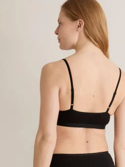 New KOMOD01 Komodo Anastasia Organic Cotton Bra - Black