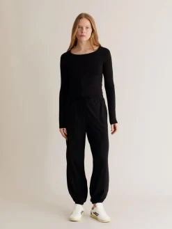 Clearance KOMOD01 Komodo Teresa Organic Cotton Jogger - Black