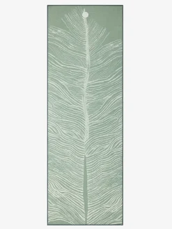 MANDUK01 Manduka Yogitoes Yoga Mat Towel - Silver Plume