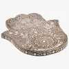 Clearance NAMAST01 Namaste Embossed Incense Holder - Hamsa