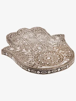 Clearance NAMAST01 Namaste Embossed Incense Holder - Hamsa