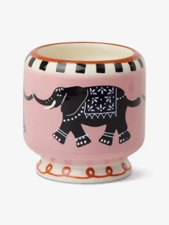Best DESIGN01 Paddywax Adopo Elephant Ceramic Candle - Tobacco Vanilla