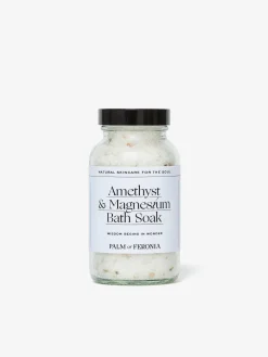 New PALMOF01 Palm of Feronia Amethyst & Magnesium Bath Soak 300g