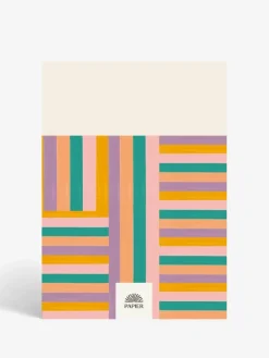 Online PAPIER01 Papier Wellness Journal - Happy Stripes