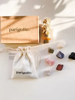 Outlet PARIGO01 Parigotte Healing Crystals Set - 7 Chakras