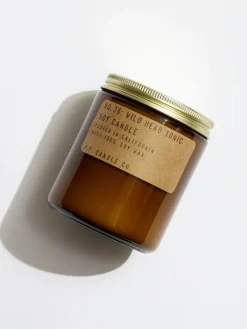 Sale CANDLE01 P.F. Candle Co. 7.2oz Soy Candle - Wild Herb Tonic