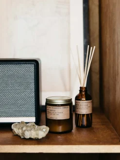 Clearance CANDLE01 P.F. Candle Co. 7.2oz Soy Candle - Teakwood & Tobacco
