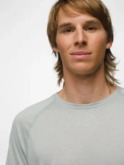 Sale ALPINE01 prAna Natural Flow S/S Crew Tee - Lunar